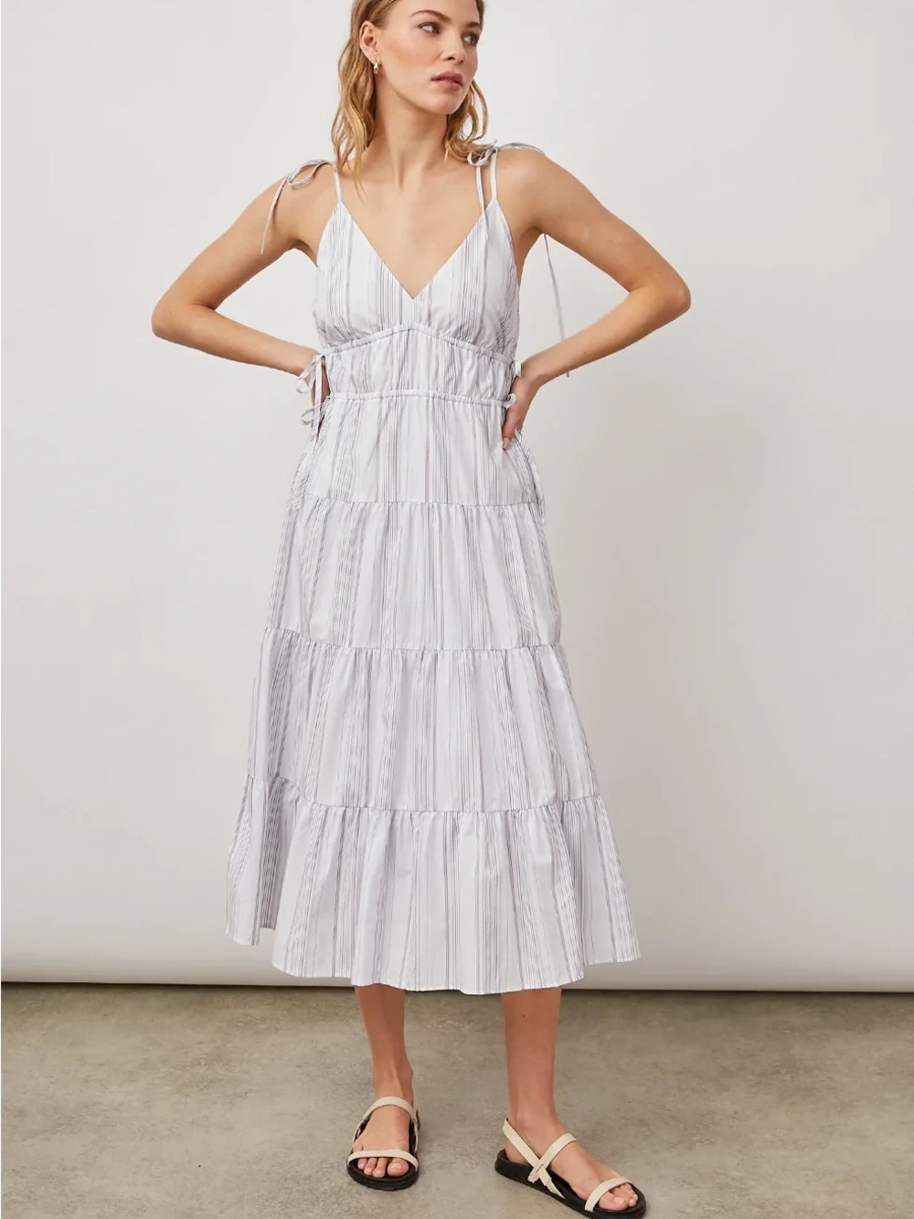 Rails Julia West Seaport Striped Dress (Large)